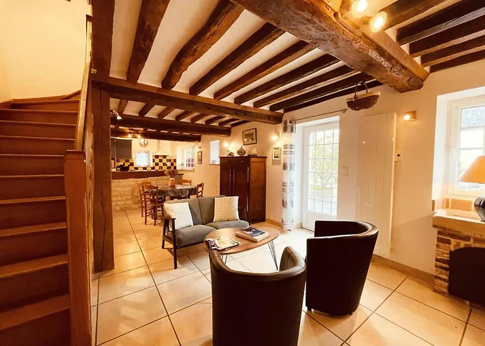 Charmante Maison Normande Avec Wi-fi, Proche Haras Du Pin - Fr-1-497-217 Feriehus *