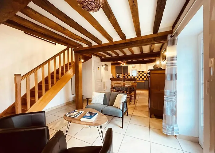 Charmante Maison Normande Avec Wi-fi, Proche Haras Du Pin - Fr-1-497-217 *
